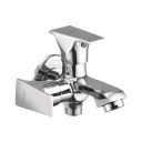 Oleanna Ogl2In1Bc Global Brass Two Way Bib Cock/Tap Two Way Faucet (Silver, Chrome Finish)...