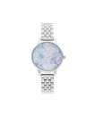 Olivia burton Under The Sea Qtz Basic Lilac & Aqua Glitter & Fake Pearl & Shell Stud Round Dial Women's Watch - OB16US43...