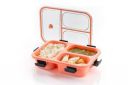 OLMARTT KITCHENWARE Lunch Box for Office Men and Lunch Box for Kids, Microwave Safe Lunch Boxes (Pack of 1, Multicolor, Plastic)...