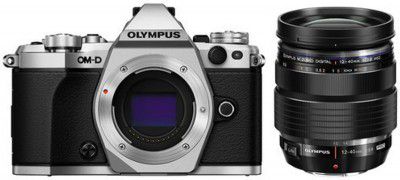 OLYMPUS OM-D E-M1 Mark II Mirrorless Camera digital ED 12-40mm f2.8 PRO Lens (Black)