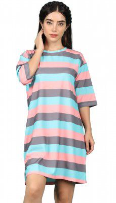 OM SAI LATEST CREATION Slub Rayon Western Dresses for Women