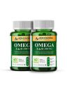 Omega 3?6?9 – 1000?mg with Plant-Based ALA, EPA & DHA – Supports Heart, Brain, Joints, Skin & Muscle Recovery – 60 Veg Capsules - Pack of 2 – Non?GMO, FSSAI Approved...