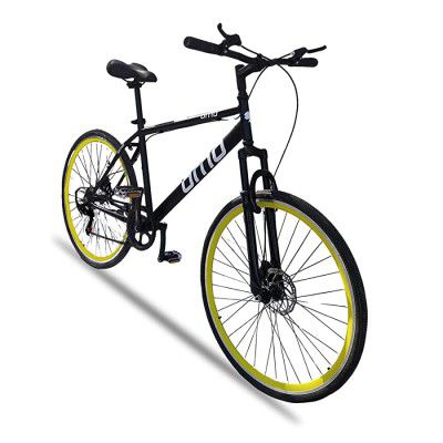 Omo Bikes Ladakh X21 700C 21 Gear Hybrid Cycle for Men Women and Adults