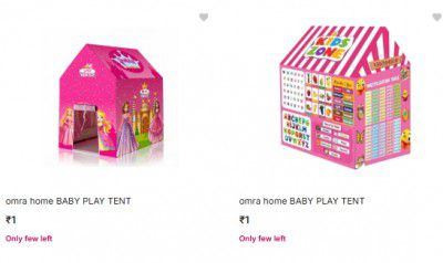 Omra Home Kids Tents | Starts @1/-