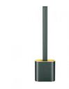 Oncarnival Slim Holder Random Color Flex Toilet Brush Anti Drip Set Toilet Bowl Cleaner Brush, No Slip Long Handle Soft Silicone Bristle Clean Toilet Corner, Wall Mount...