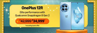 One plus 12R Price drops to ₹34999 during BBD