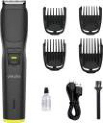 One Plus OP 531 Cordless Professional Hair Trimmer For Men waterproof Trimmer 120 min Runtime 4 Length Settings  (Black)