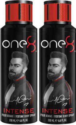one8 by Virat Kohli Intense Deo Pack of 2 (200ml x 2)