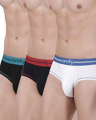 one8 by Virat Kohli Mens Brief (Pack of 3)
