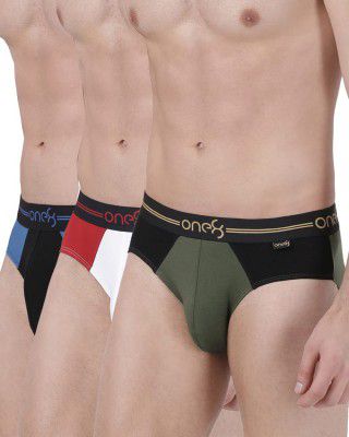 one8 by Virat Kohli Men's Brief (Pack of 3)
