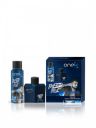 One8 By Virat Kohli Set of Bleed Blue Eau de Parfum & Body Spray...