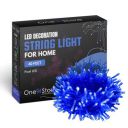 One94Store 15 Feet Long 20 LED Power Pixel Serial String Light, 360 Degree LED Bulb Light Series Copper Led Pixel String Light for Home Diwali, Christmas Decoration (Blue, Pack of 1)...
