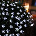 One94Store 36 Flower LED Curtain String Lights – 12 Meter Silicon Flower Fairy Lights...