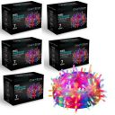 One94Store 7 Meter LED String Lights | 36 Multicolor Pixel LEDs with 360° Glow | Pack of 5...