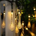 One94store Fairy Water Drop String Ball Light 14 LED Outdoor String...