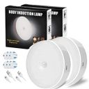 One94Store Motion Sensor Light (Cool White, Pack of 2) - Plastic...