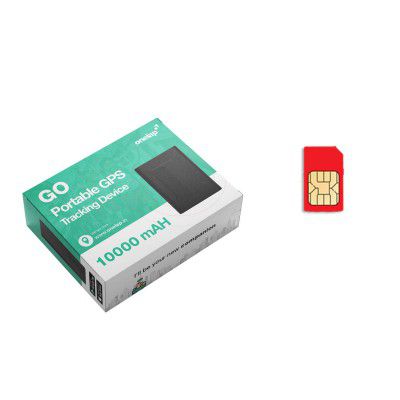 Onelap GO - Wireless GPS Tracker with Voice Listen for Car, Scooty, Kids School Bag, Truck, Bus & Luggage with 1 Year sim Card + (Android & iOS) app