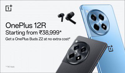 Oneplus 12R @ ₹38,999 + Free Oneplus Buds Z2
