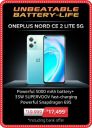 OnePlus Nord CE 2 Lite 5G (6GB RAM + 128GB Storage) @ ₹17,499...