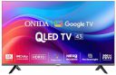 [2025 Model] ONIDA (43") Nexg Series 4K Ultra HD Smart Google QLED TV QZ43UI...