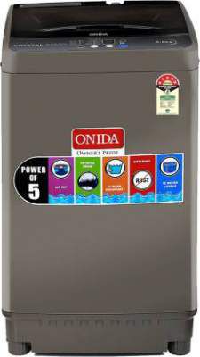 Onida 5.5 kg 5 Star Fully Automatic Top Load Grey (T55CGN)