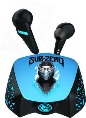 Onikuma T9 Subzero - Mortal Kombat TWS Bluetooth Gaming  (Blue, True Wireless)