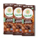 Only Earth Oats Shake | Belgian Chocolate | Vegan | Plant-based | Lactose-free | No Added Preservatives, Colors | Cholesterol-free | Guilt-free | With Calcium, Vitamin D, B1, B2 and B12 (3 Packs)...