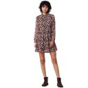 ONLY Printed Polyester V Neck Womens Mini Dress...