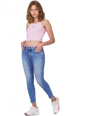 ONLY Slim Fit Regular Cotton Womens Jeans (SS22ON15272109-P)
