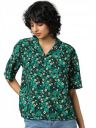 ONLY Women Green Floral Printed Casual Shirt...