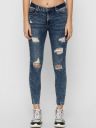 ONLY Women Navy Blue Skinny Fit Jeans...
