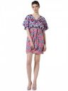 ONLY Women's Abstract Printed Extended Sleeves Wrap Dress | Above The Knee Western Dress...