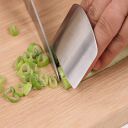 Onmall Stainless Steel Finger Cutting Protector Hand Guard Safe Chopping Slice Kitchen...