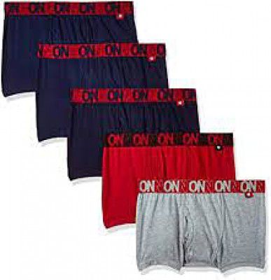 ONN Cotton Boxer 254 for Men, Underwear for Men, Clothings for Men(Pack of 3, Multicolor)