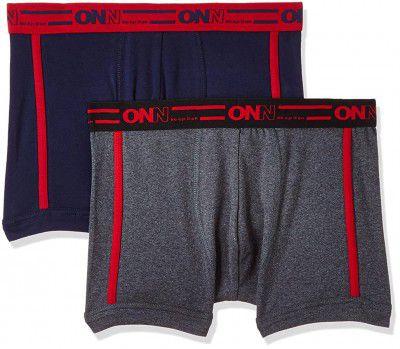ONN Mens Cotton Boxers (Pack of 2)