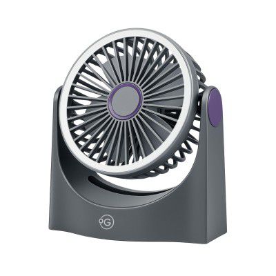 OOGE Breeze 1000 Noise-Free Rechargeable Table Fan | 6 Inch Compact Design
