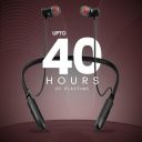 OOGE Tune 15 Wireless Neckband (Black) Bluetooth 5.3, Type-C Fast Charging, 2500h Standby, Sweatproof in-Ear Headphones...