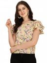 OOMPH! Womens Crepe Tank Top - Daisy White...