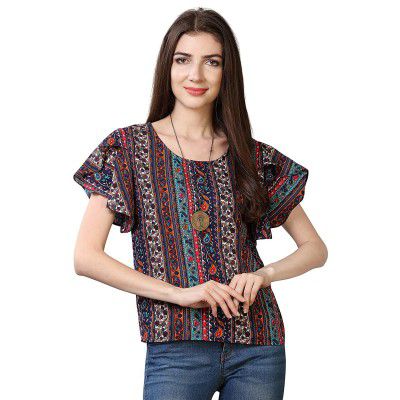 OOMPH! Womens Crepe Tank Top