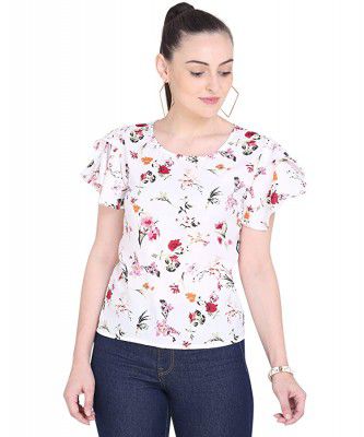 Oomph! Womens Floral Regular Fit Top