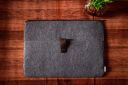 OON Felt Laptop Sleeve - Minimal-13 Inch Grey...