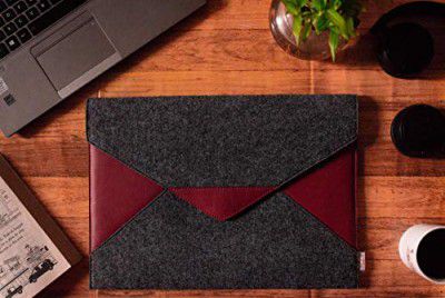 OON Felt Laptop Sleeve - Smart-15 Inch Grey