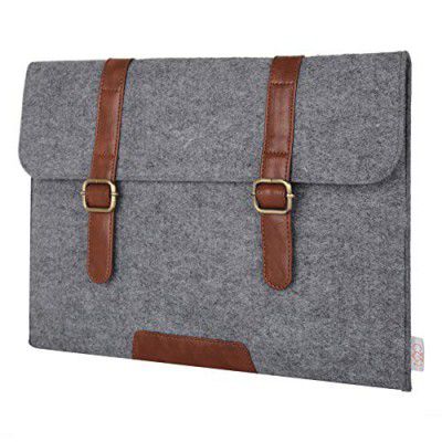 OON Felt Laptop Sleeve - Suit Up-13 Inch-Grey