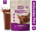 OPEN SECRET 0.5 kg Indias 1st Whey+ Protein Powder - Complete Protein with Whey and Plant Protein Blends - 500 g, Chocolate...