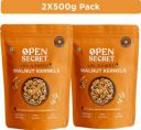 OPEN SECRET Akhrot Kernel Pack of 2 | High Protein Walnuts  (2 x 500 g)...