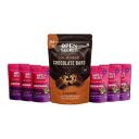 Open Secret Chocolate Almond Brownie (Pack 6), Caramel Choclate (Pack 4) | Chocolate Gifts Hamper| Zero Refined Sugar No Maida Guilt...