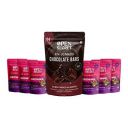 Open Secret Chocolate Almond Brownie (Pack 6), Dark Choclate (Pack 4) | Chocolate Gifts Hamper Pack| Zero Refined Sugar No Maida Guilt...