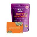 Open Secret Dry fruits and Nuts Hamper - 1 Orange Cocoa Nutty Almonds + Festive Card |Premium Gift with No Refined Sugar & Immunity Boost | Festive Special | 135 gm...