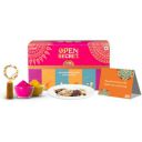 Open Secret Holi Gift Hamper Item Snacks Combo Box | 5 Item Gift Combo - Assorted Cookies + Card + Light + Holi Colour | Healthy Unjuncked Food | Gift Hamper for Family, Friends, Corporate...