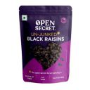 Open Secret Premium Black Raisins 500g | Dried Kishmish Without Seeds | 100% Natural & Gluten-Free | Munakka Dry Fruit | Rich in Fiber, Iron, Calcium & Boosts Immunity | Delicious & Healthy Snacks...